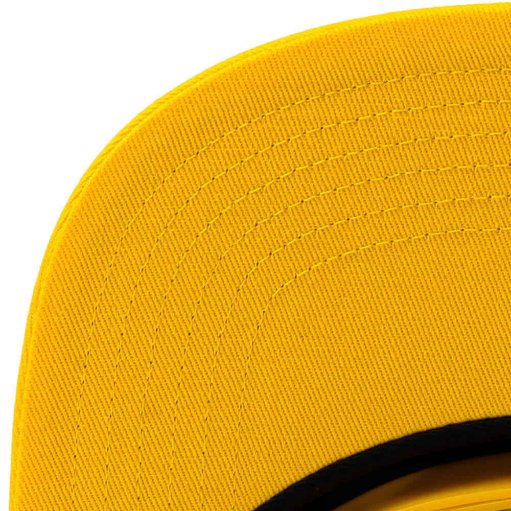 GLORIDAZ Black/Yellow Snapback Detail 