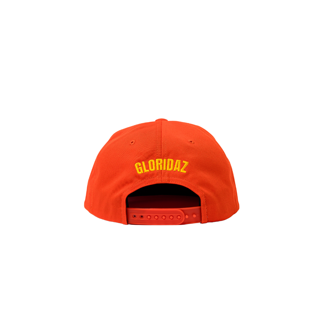 GLORIDAZ Red/Gold Snapback